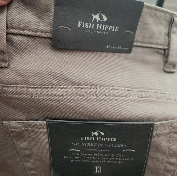 Men's Fish Hippie stone grey pants - Picture 9 of 9